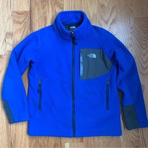Boys Blue North Face Jacket